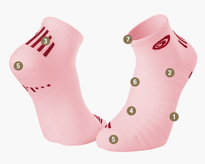 Socks RUN ELITE pink